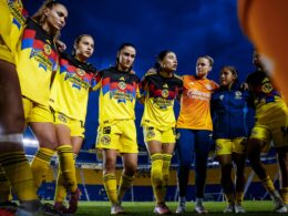 América Femenil se mide a Chorrillo en Concachampions. Foto vía: América Femenil