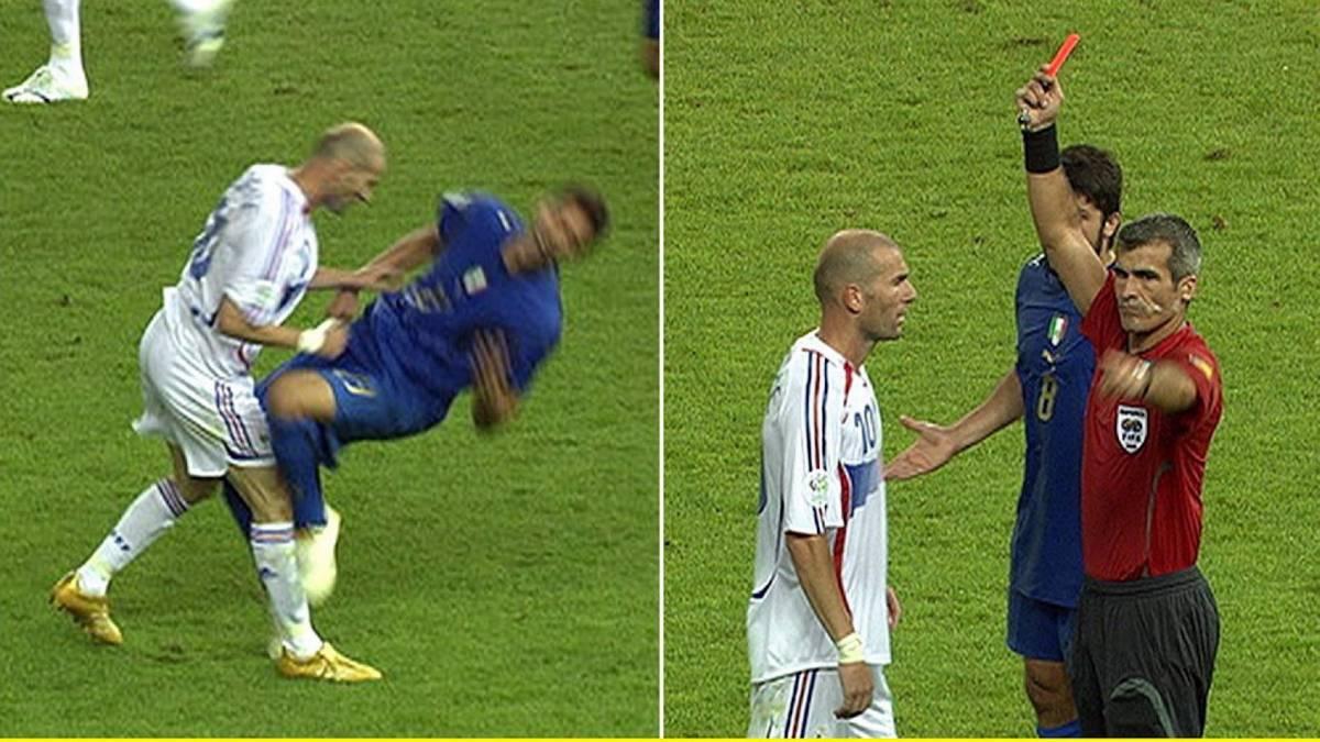 El cabezazo de Zidane a Materazzi
