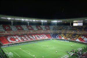 Estadio Chivas inauguración mosaico