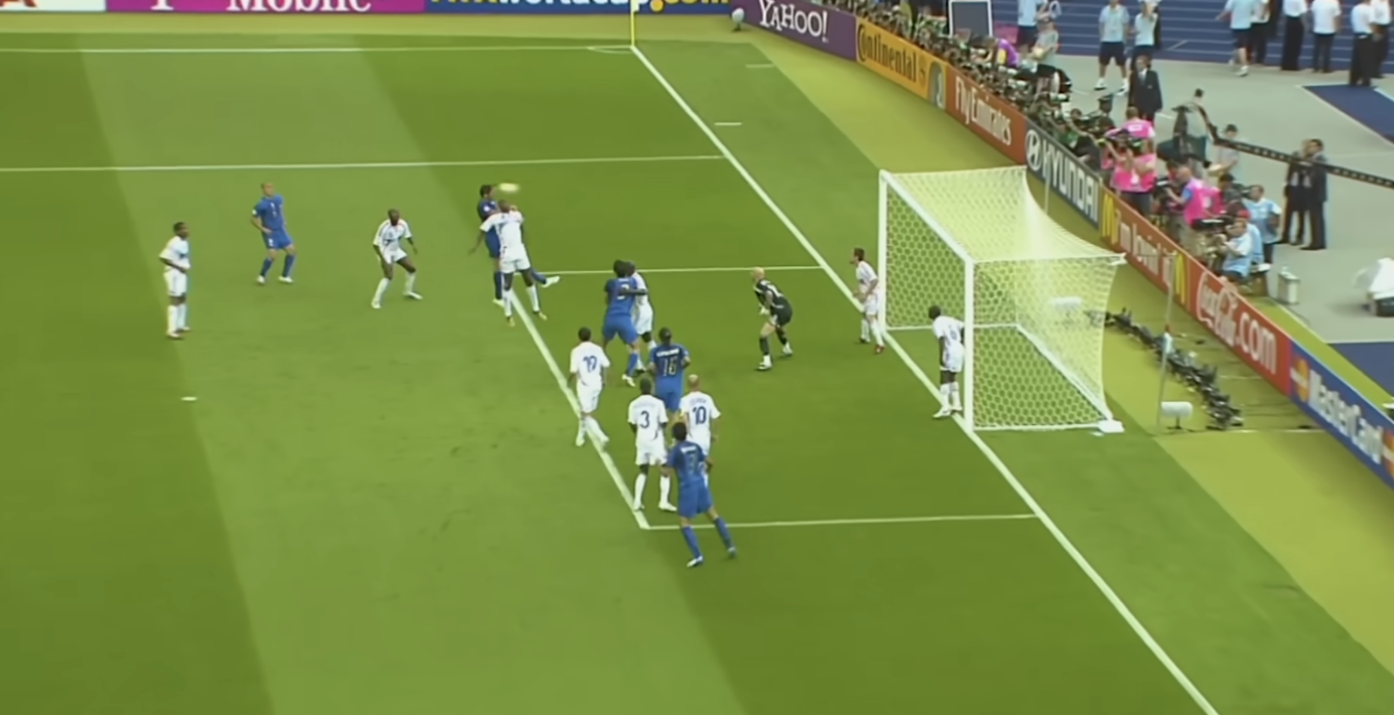 Gol de Materazzi a Francia en 2006