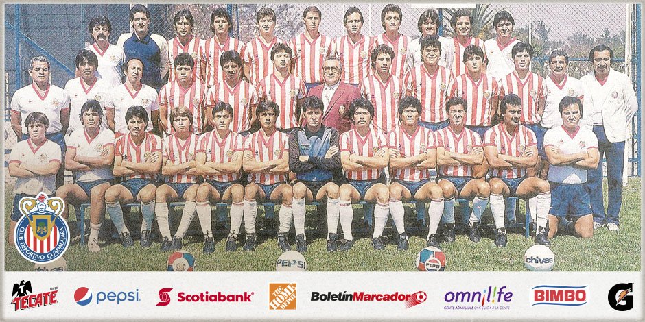 Plantilla de Chivas 1986 87