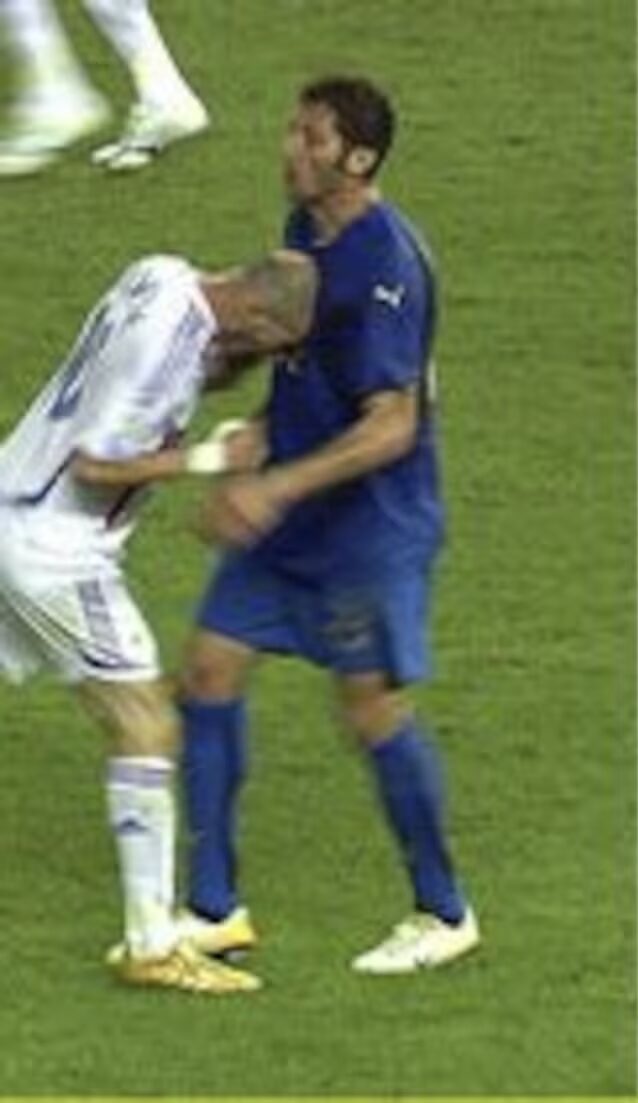 Zidane y Materazzi