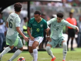 bolivia vs mexico partido preparacion. Foto: Agencia EFE