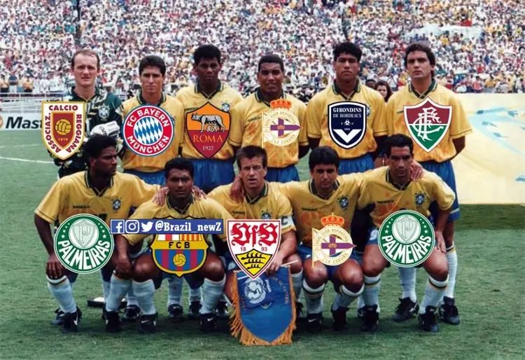 Brasil 11 titular 1994 Gran Final vs Italia
