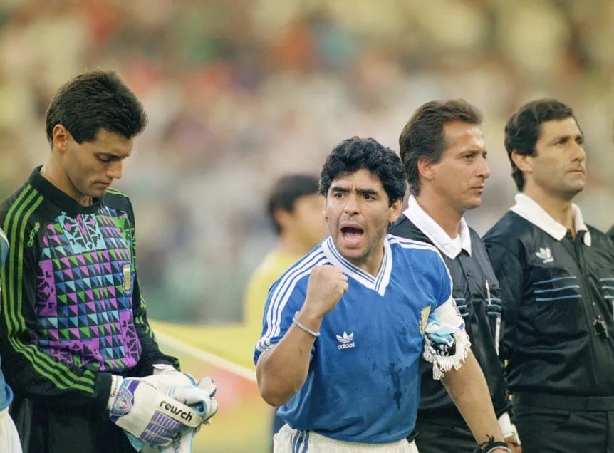 Diego Maradona Italia 1990