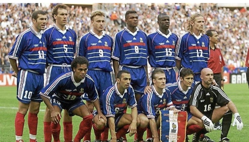 Francia 11 campeón en 1998
