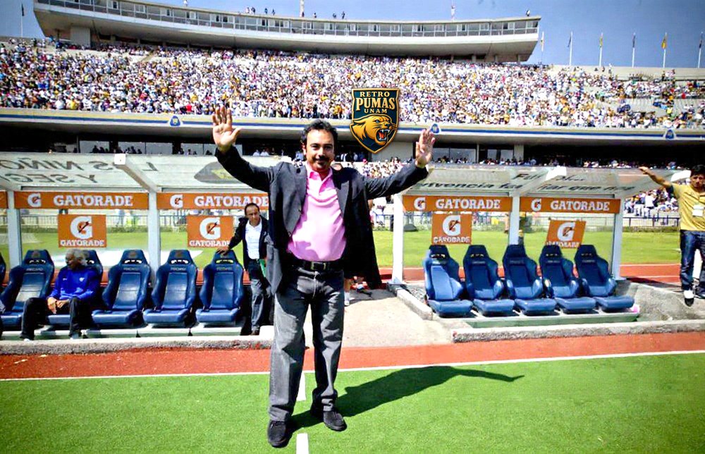 Hugo Sánchez DT Pumas