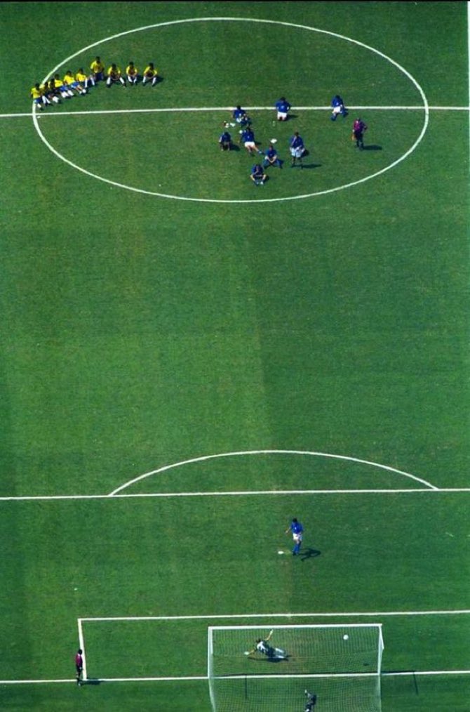 Roberto Baggio penal fallado 1994