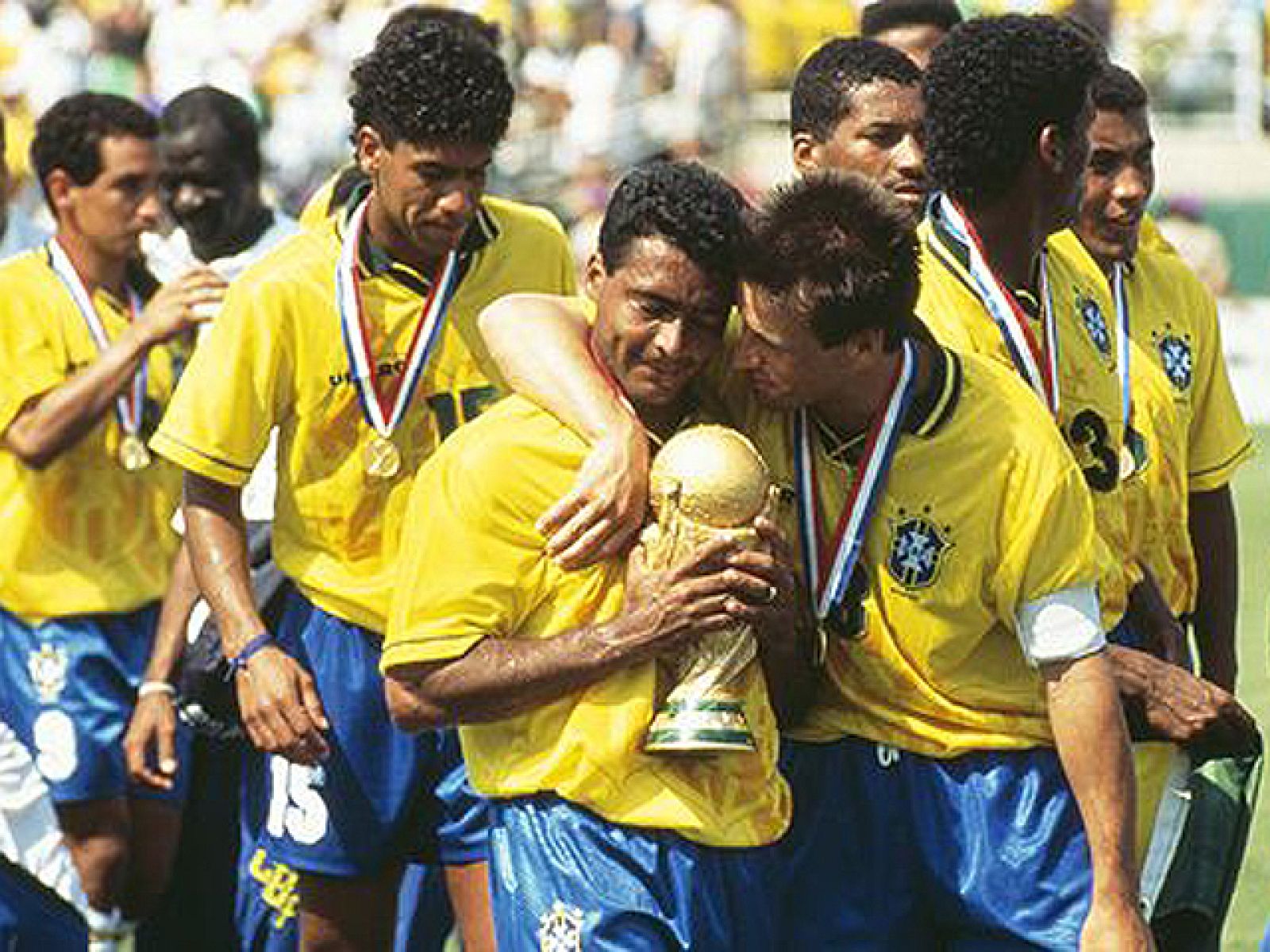 Romario y Dunga 1994
