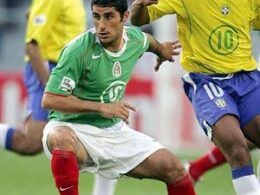 Salvador Carmona con el TRICOLOR