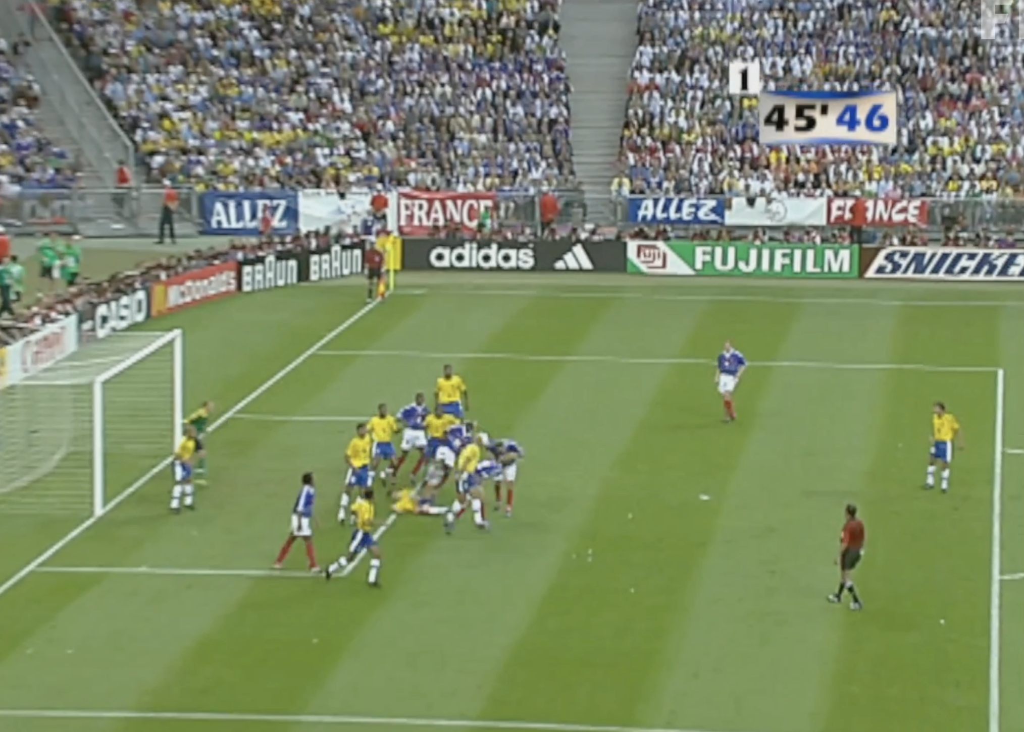 Zidane secuencia 2 0 II 1998