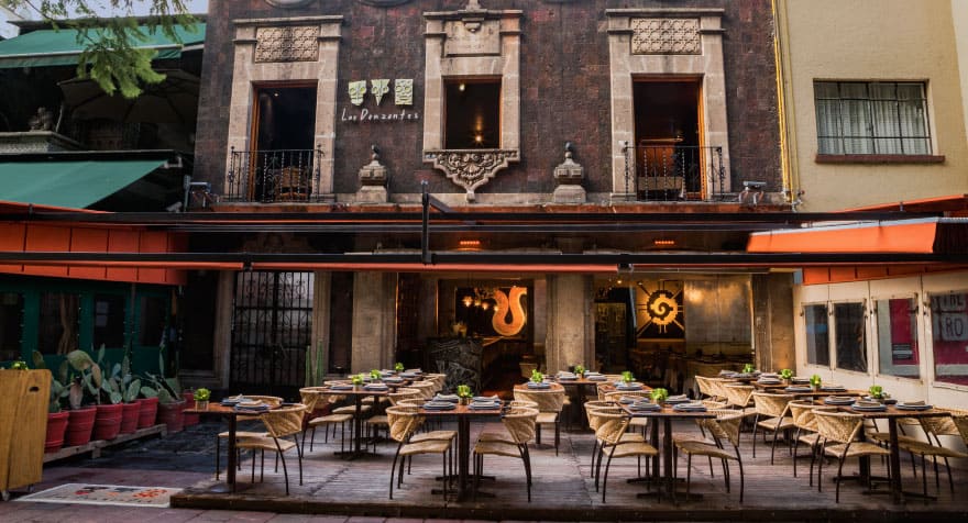 terraza los danzantes coyoacan