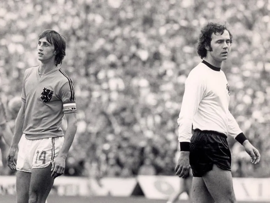 mundial 1974 cruyff y beckenbauer w862