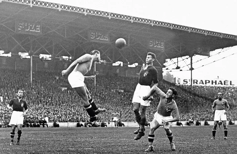 Final del Mundial de 1938 entre Italia y Hungria