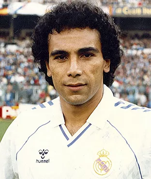 Hugo con el Real Madrid