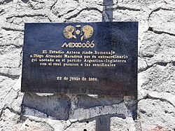 Placa Maradona