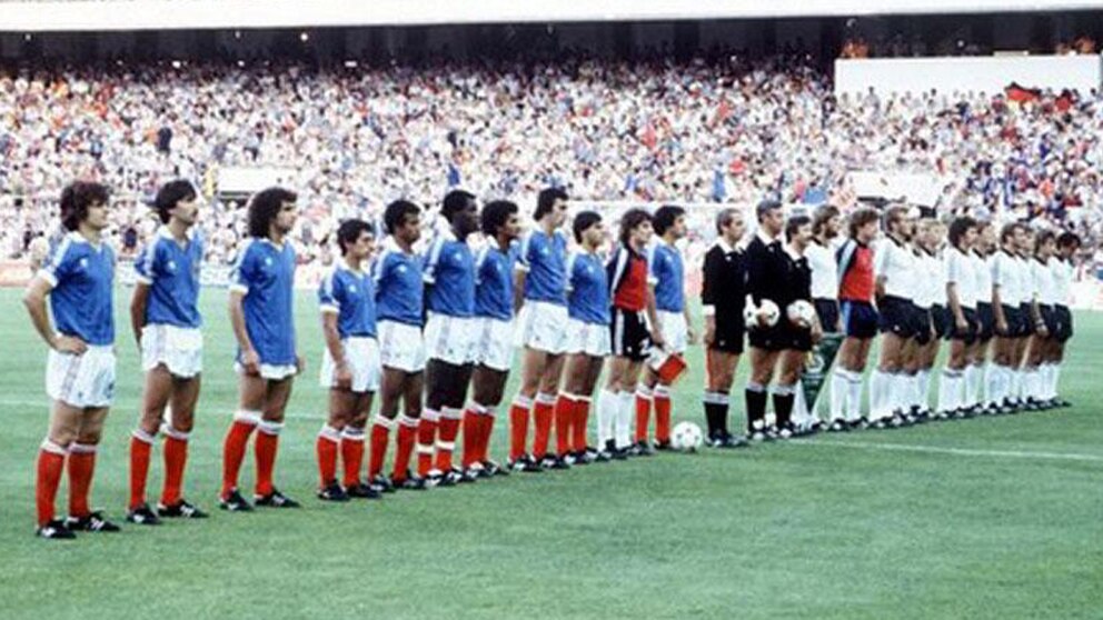 Francia vs Alemania en España 82