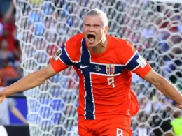 erling haaland anota irak primer gol mundial noruega