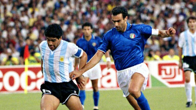 Italia vs Argentina, semifinal Italia 90