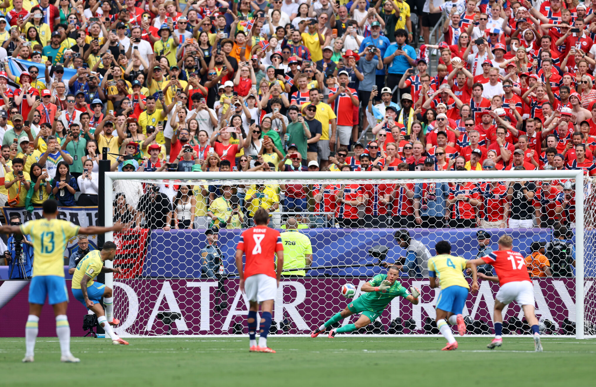 brazil v norway round of 16 fifa world cup 2026