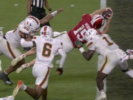 Fernando Mendoza anota TD