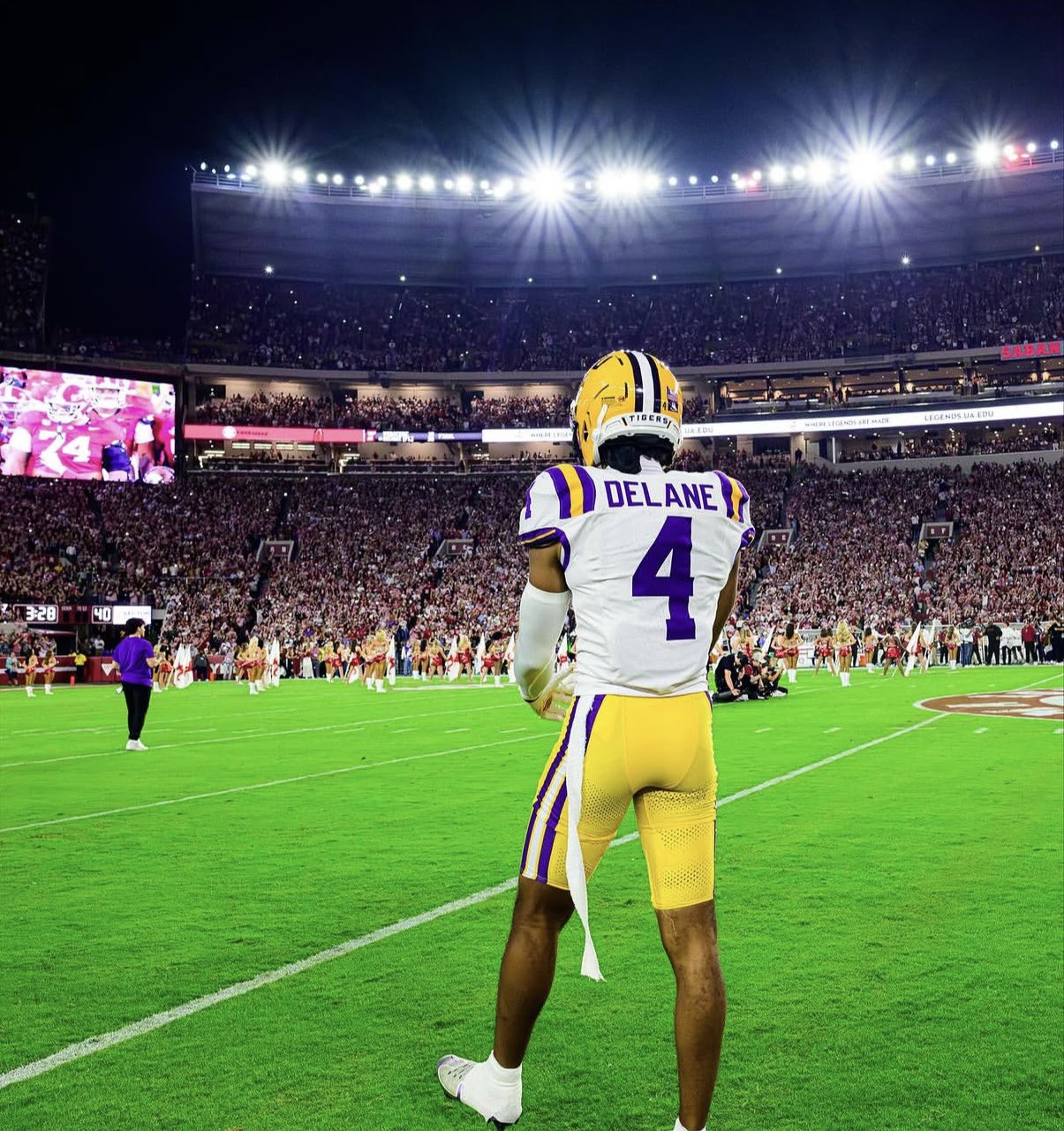 Mansoor Delane LSU para Chiefs