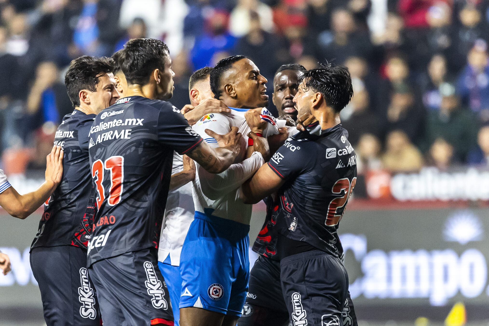 tijuana v cruz azul torneo clausura 2025 liga mx