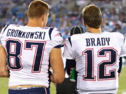 Brady y Gronkowski son la pareja más ganadora en títulos en la historia.
