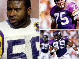 Chris Doleman, Keith Millard y Al Noga Vikings @VikingsNations