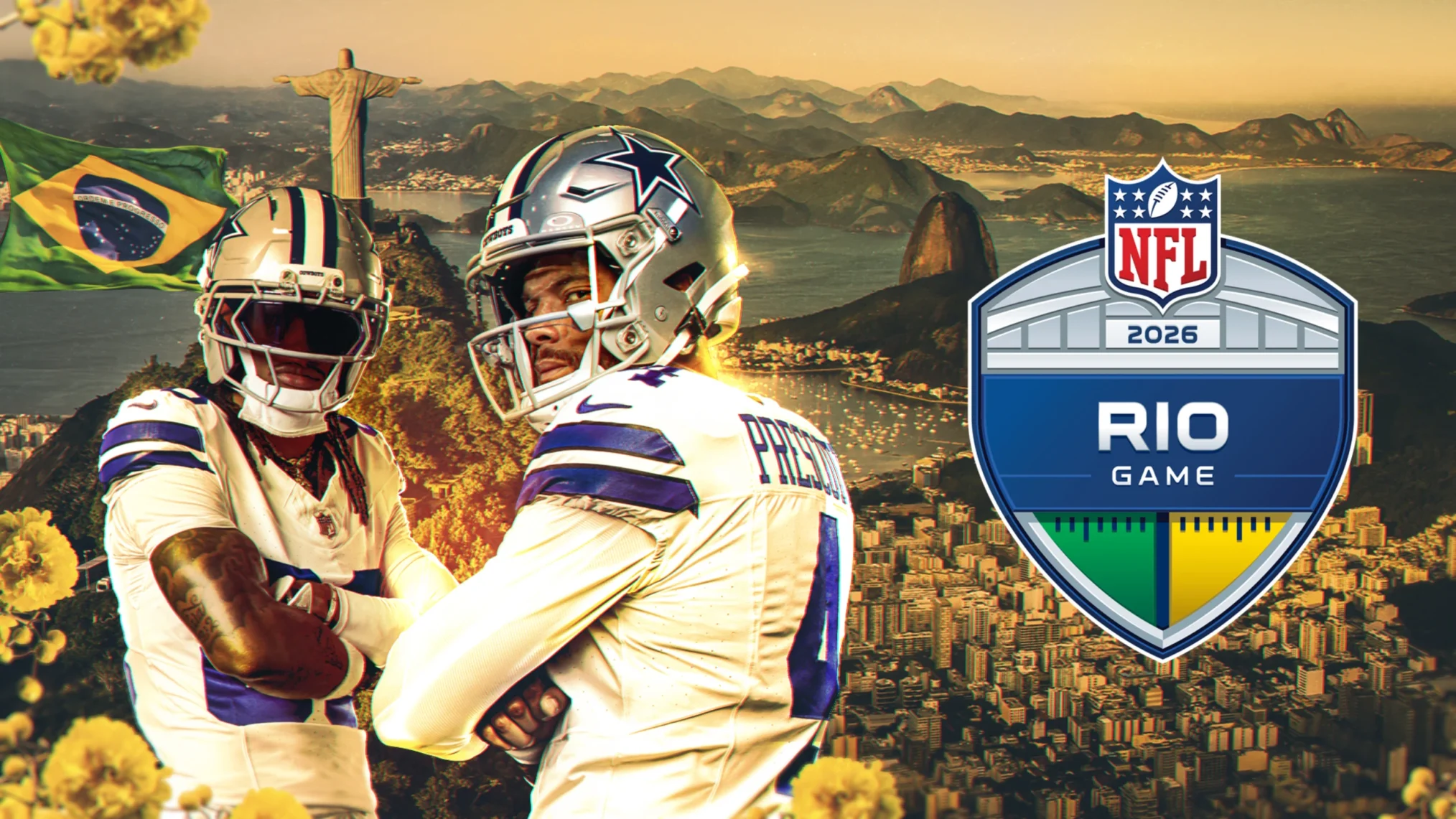 Dallas vs Ravens en Río de Janeiro