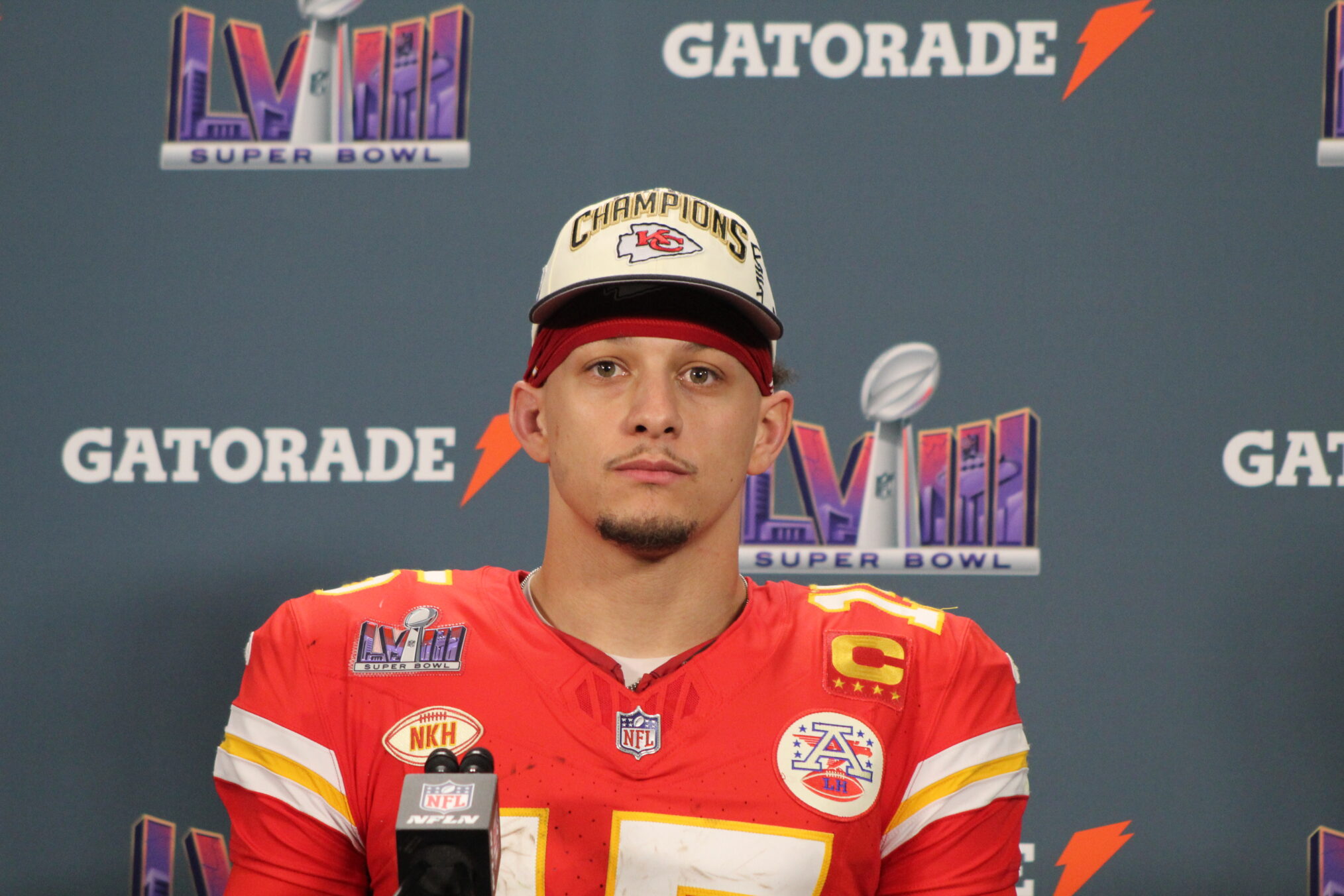 Patrick Mahomes SB LVIII 11 feb 2024