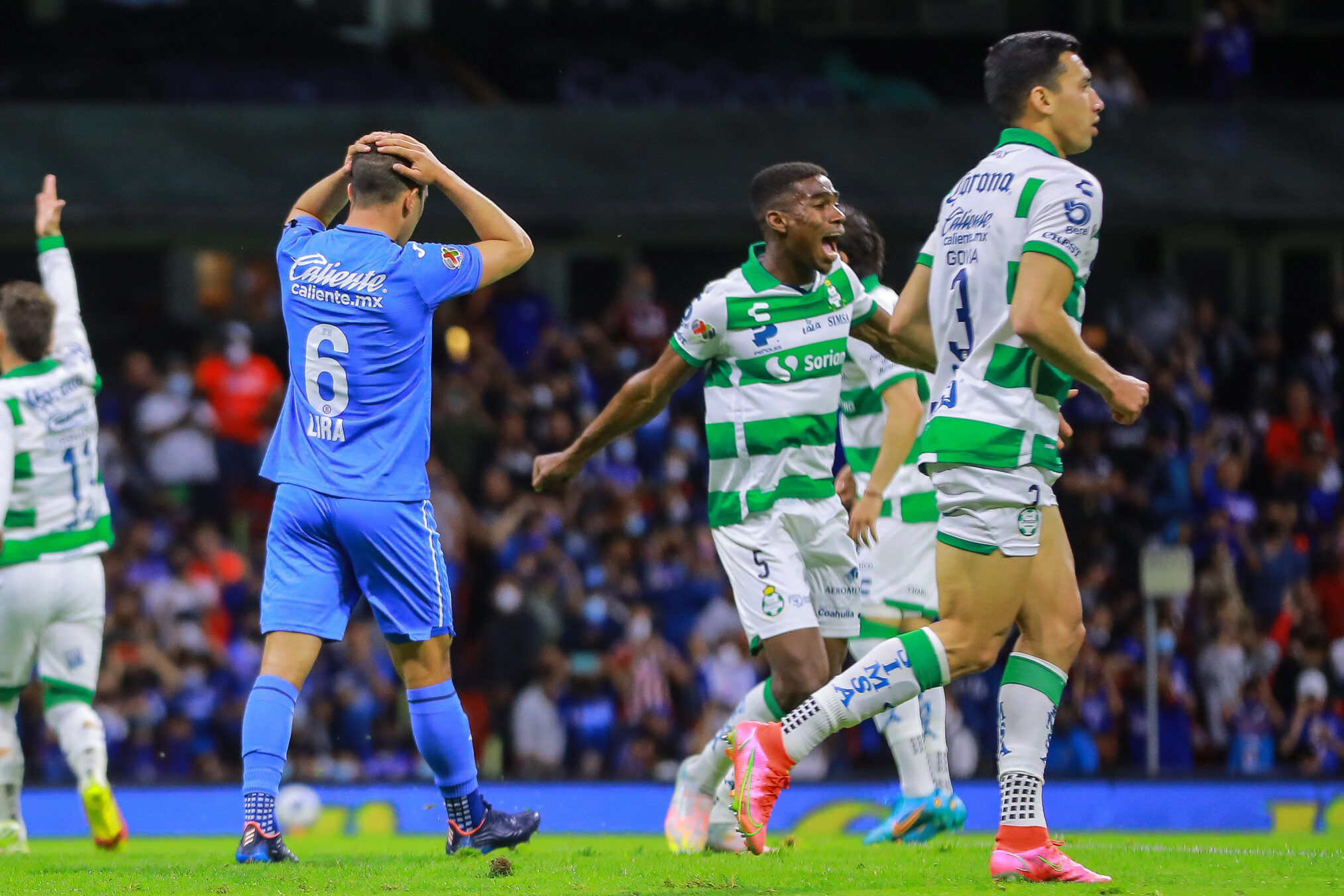 cruz azul v santos laguna torneo grita mexico c22 liga mx
