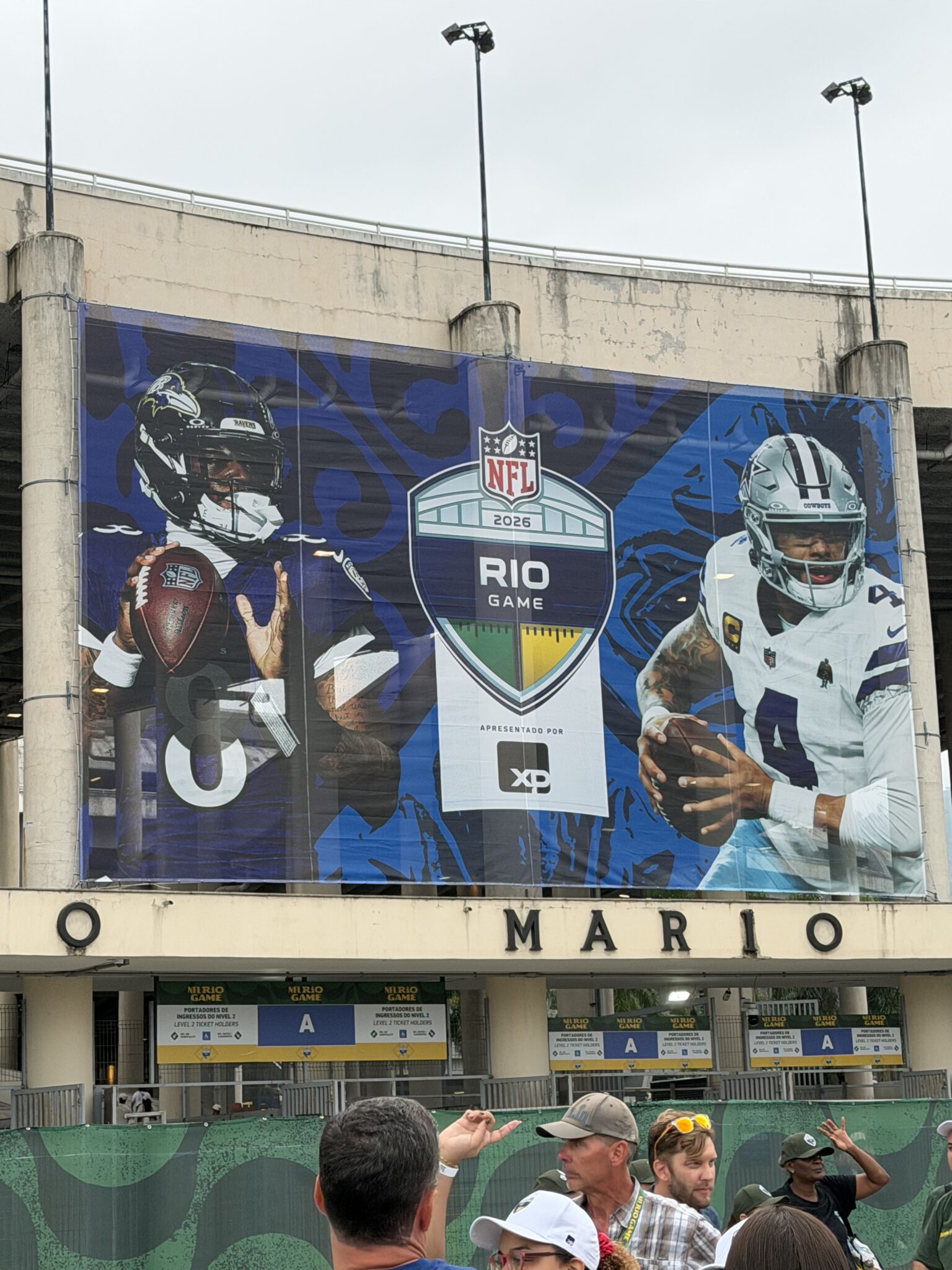 Lamar y Dak en Maracaná