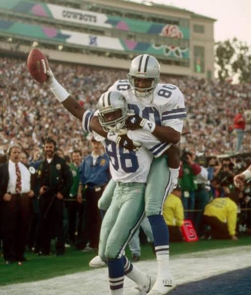 Michael Irvin y Alvin Harper
